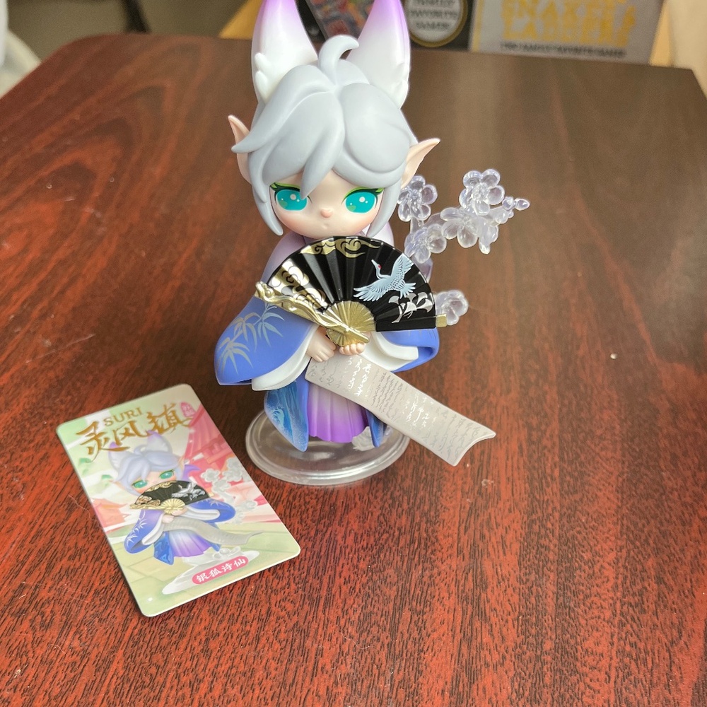 Rolife Suri Lingfeng Town - Fox Fairy (Opened Blind Box Figure)